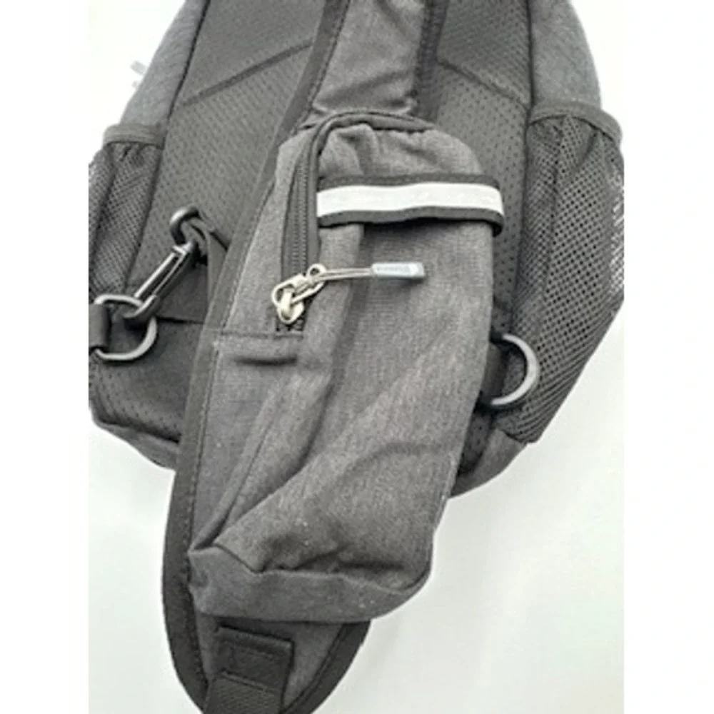 Waterfly Sling Backpack Grey Crossbody Shoulder Bag Gorpcore Outdoor Day Pack